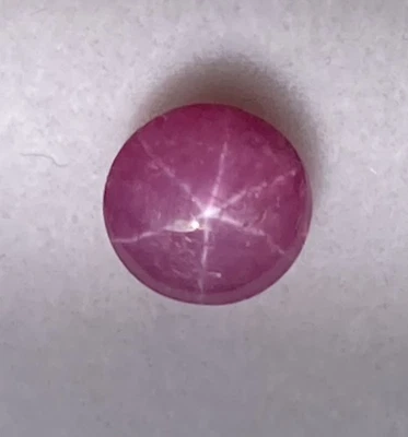 Natural Star Ruby — 2.41 Carats — No Heat  — Madagascar Origin — GIA Certified - Image 1 of 4