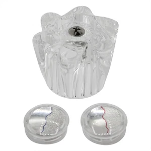 Price Pfister Avante Acrílico Caliente/Frío Manija de Grifo para Bañera Ducha y Lavabo - Imagen 1 de 12