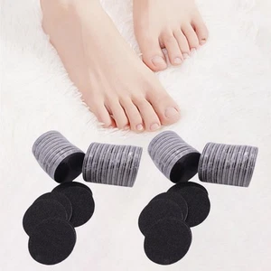 120 Pieces Replacement Sand Paper Discs Pedicure Discs Manicure Tools - Picture 1 of 7