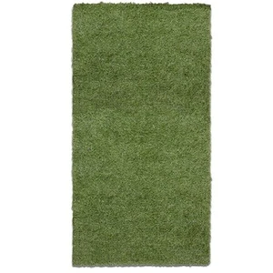 Waterproof Solid 3 ft. x 5 ft. Artificial Grass Runner Rug, Green - Picture 1 of 8