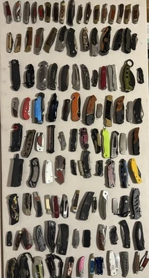 MYSTERY Lot of Folding Pocket Knives by the Pound Random Mix READ DESCRIPTION L5 - Image 1 of 4
