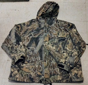 Vntg Cabela’s Whitetail Camouflage Hunting Jacket Camo 3XL Made In USA Realtree - Picture 1 of 4