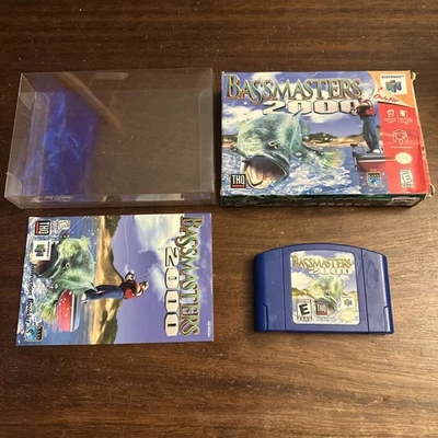 Bassmasters 2000 (Nintendo 64, N64 1999) Completo En Caja - Probado - Auténtico Foto 1 de 4