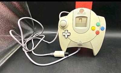 Controlador Sega Dreamcast OEM HKT-7700 Oficial Blanco Control Remoto Gris Gamepad Probado Foto 1 de 4
