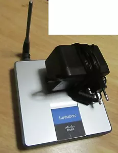 Router Linksys by Cisco WAG54GS v 1.1 AP Router 802.11g wlan adsl2 - Imagen 1 de 1