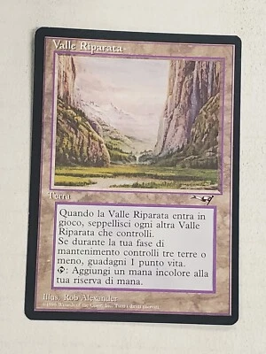 MTG Sheltered Valley (Italian Alliances/Land/R) - BGM - Image 1 of 2