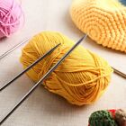 Ergonomic Design 20cm Double Needle Knitting Set 7 Sets of Lightweight Needles