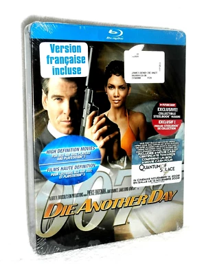 Die Another Day (Blu-ray, 2008, STEELBOOK) Pierce Brosnan Halle Berry James Bond - Image 1 of 4