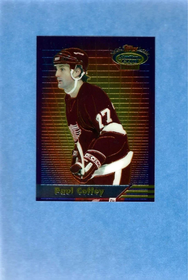 1993-94 Stadium Club Finest Paul Coffey Detroit Red Wings #4 NM to MINT - Image 1 of 1