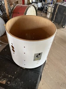 SONOR GERMANY PERFORMER 12x10” Tom DRUM SHELL Rare Yellow Badge BEECH - Picture 1 of 5