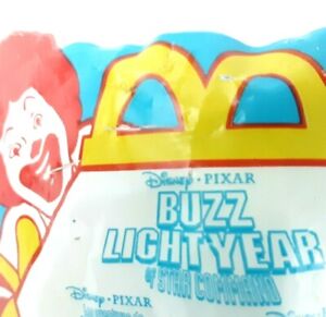 2001 McDonald's Buzz Lightyear of Star Command Number One Nose Cone Sealed NIP