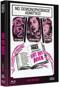 Mediabook GIFT OF THE EVIL Twice Told Tales LIMITED 111 BLU-RAY DVD Cover NEW - Picture 1 of 3