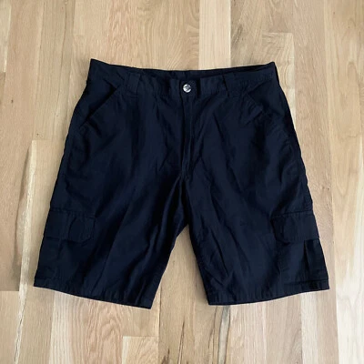 钥匙短裤男式 38 码黑色防撕裂棉长款工装 — 第 1/4 张图片