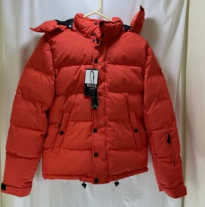 Revo Steppjacke Nylon Puffer Jacke Orange Größe S - Bild 1 von 12