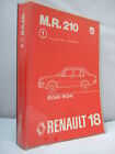 Renault 18 Instrukcja warsztatowa M.R. 210 Mechaniczny - marzec 1978 - Duży