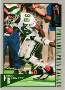 1995 Classic NFL Experience #80 Fred Barnett - Picture 1 of 2
