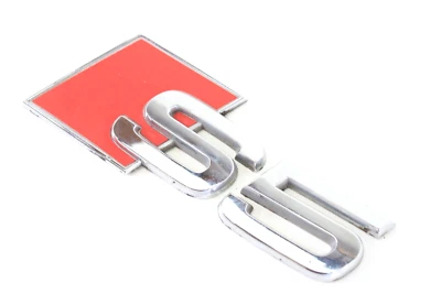 AUDI S5 SPORTBACK S5 2018-2024 PLACA DE IDENTIFICACIÓN EMBLEMA CROMO OEM Foto 1 de 4
