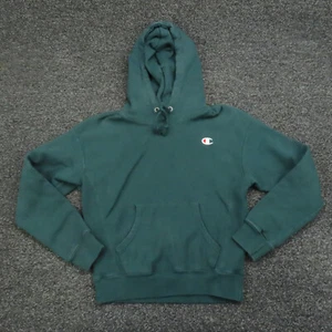 Champion Hoodie Youth Small Green Embroidered Logo Long Sleeve Gym Casual Boys - Picture 1 of 8