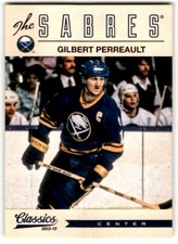 2012-13 Panini Classics Signatures Gilbert Perreault #12 Buffalo Sabres