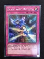 YuGiOh BLACK WING REVENGE DRLG-EN031 Super Rare NM/M