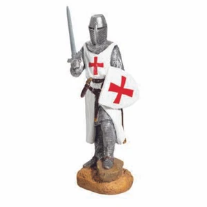 Templer Kreuzritter mit Schwert und Schild - Bild 1 von 1