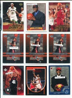 Dwayne Wade, LeBron, Rookies Heat Panini Prizm Team Sets, 155 Card Lot #B READ - Image 1 of 4