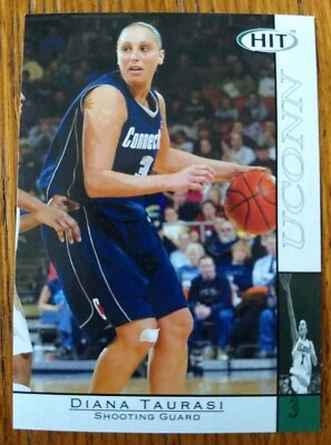 Tarjeta de novato Diana Taurasi 2004 Sage Hit #3, Uconn Foto 1 de 4