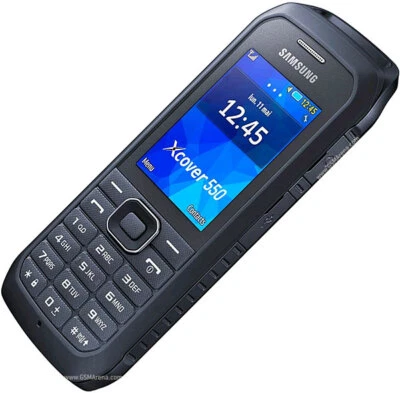 Samsung Xcover 550 B550 2.4" Unlocked 3G Mobile Phone 3.15MP Camera Bluetooth FM - Image 1 of 4