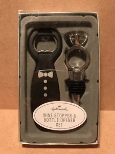 Hallmark Wine Stopper & Bottle Opener Set New - Bild 1 von 1