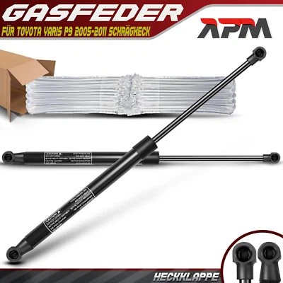 2x Gasfeder Heckklappe Kofferraumdämpfer für Toyota Yaris P9 05-11 Schrägheck - Bild 1 von 4