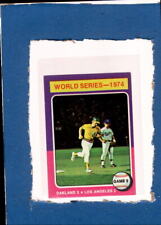 1975 Topps Mini #465 World Series Game 5 NM Near Mint Athletics ID:41560