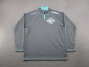 Pullover de manga larga American Fighter para hombre talla L 1/4 cremallera grunge MMA Y2K - Imagen 1 de 12