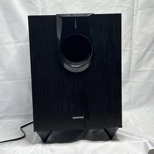 Onkyo SKW-580 Powered Subwoofer 10"- Tested! Works! Damaged Dust cover! - Picture 1 of 5