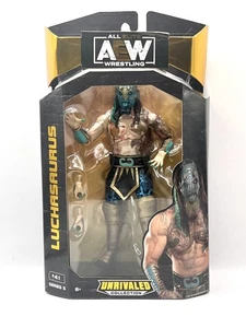 Jazwares AEW Wrestling Unrivaled Collection Series 5 Luchasaurus Actionfigur - Bild 1 von 3