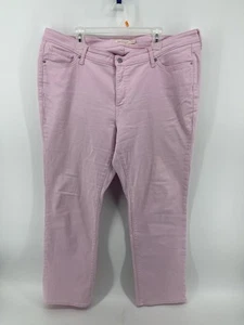 Jeans Levis 414 classico gamba dritta donna taglie forti 20 W rosa denim vita alta - Foto 1 di 13