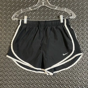 Nike Running Shorts Women's Black White Athletic Gym Workout Training Active - Picture 1 of 6
