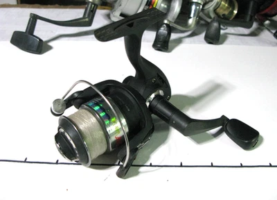 Eagle Claw Water Eagle Spinning Reel, L/R, BB, 200yds/6lb, 5.5:1 Gear Ratio- EUC - Image 1 of 4