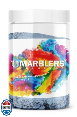 MARBLERS Blue Mica Powder [Deep Ocean] 4oz (113g) | Cosmetic Grade | Epoxy Re - Image 1 of 4