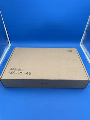 Cisco Meraki MS120-48-HW 48-Port Gigabit Switch 4xSFP Cloud Managed NO LICENSE - Image 1 of 3