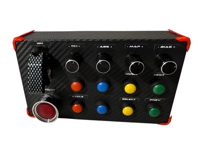 FlySim Racing Button Box + Stickers - Bild 1 von 4