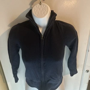 Children Place Boys Navy Blue Sweater Size 5/6 - Picture 1 of 3