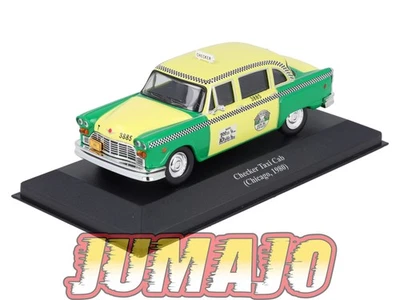 TAX9 Voiture 1/43 IXO Altaya Taxis du Monde : CHECKER Taxi Cab 1980 Chicago - Photo 1/4