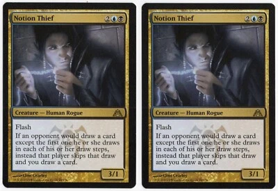Notion Thief x2 2x 2006 Guildpact Multi-Color Rare Creature MTG NM AZ1 - Image 1 of 2
