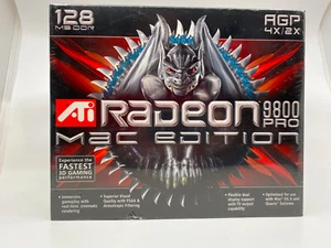 Apple Mac Edition ATI Radeon 9800 Pro AGP Video Graphics Card In Retail Box NEW - Picture 1 of 1