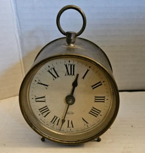 ANTIKE PARKER CLOCK CO. ZAPFENBEINUHR AUS DEM SPÄTEN 19. JAHRHUNDERT - funktioniert - Bild 1 von 5