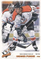 1999-00 San Diego Gulls #14 Dennis Purdie