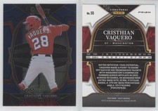 2023 Panini Select Concourse Blue Cristhian Vaquero #55