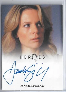Heroes Autograph Card Jessalyn Gilsig as Meredith Gordon On Card Auto - Picture 1 of 2