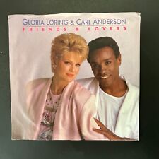 Gloria Loring & Carl Anderson, Friends & Lovers, 7" 45rpm, Vinyl VG+