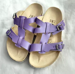 Sandales Birki Birki Birki en violet, taille 4,5 EU37, coupe étroite - Photo 1/4